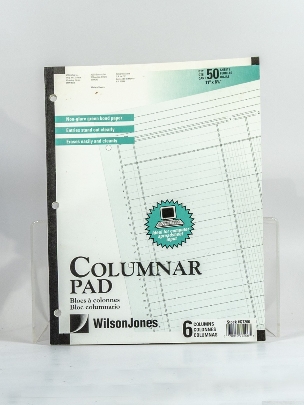 Columnar Pad by Wilson Jones